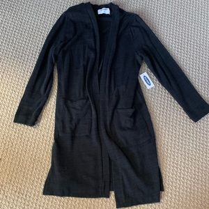 Long Black Kids Cardigan from Old Navy